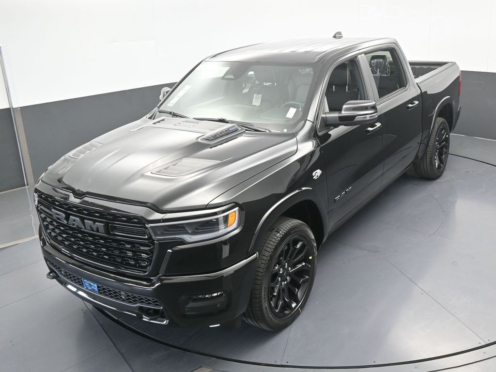 New 2026 Diamond Black Crystal Pearlcoat Ram Limited image 40