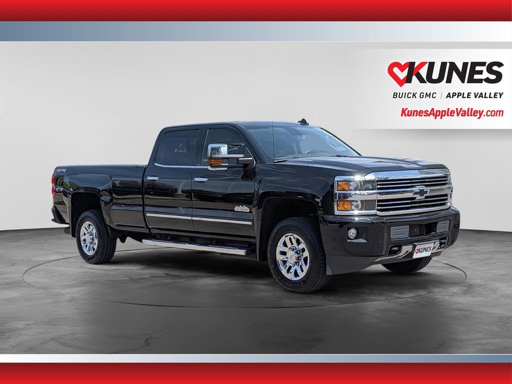 Black 2016 Chevrolet Silverado 3500HD Pickup Truck Four-Wheel Drive 6-Speed Automatic