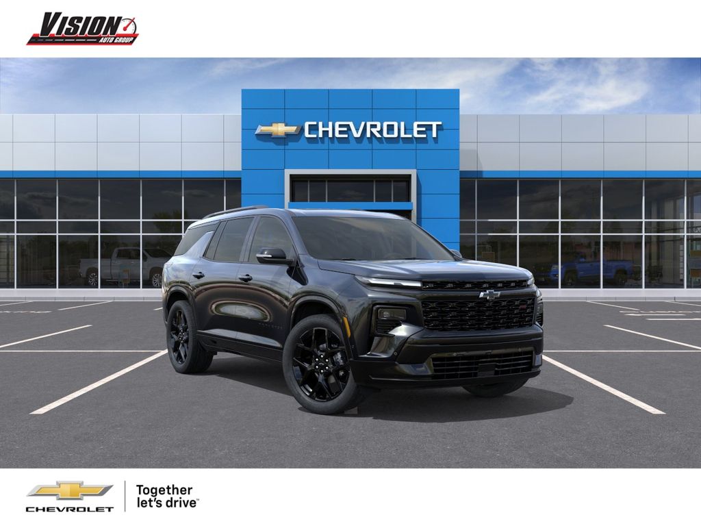 Mosaic Black Metallic 2026 Chevrolet Traverse SUV / Crossover Four-Wheel Drive 8-Speed Automatic