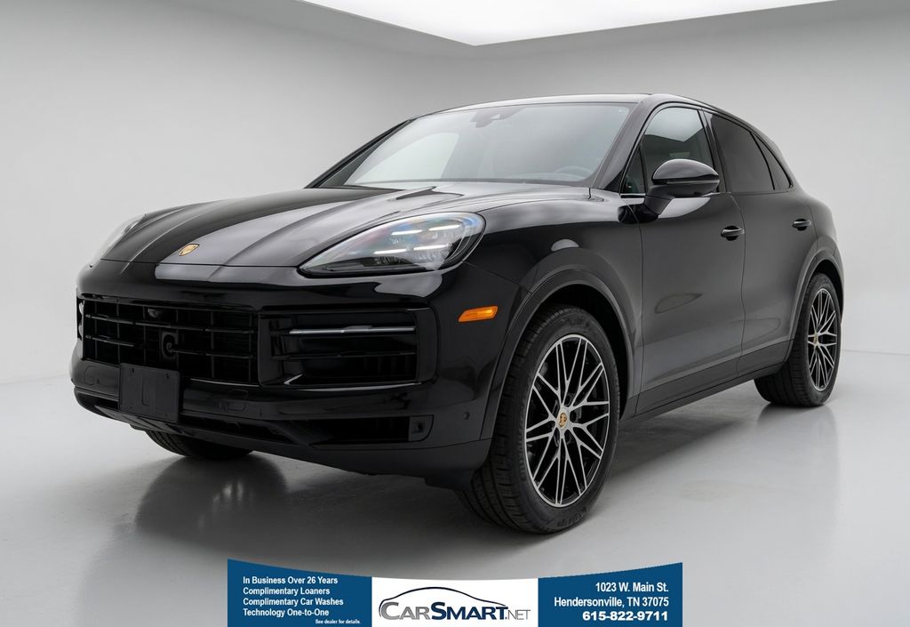 Black 2024 Porsche Cayenne Coupe AWD Coupe All-Wheel Drive 8-Speed Automatic