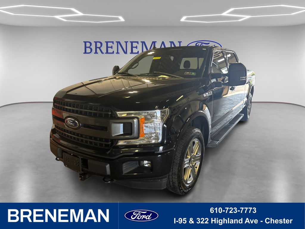 Shadow Black 2018 Ford F-150 Pickup Truck Four-Wheel Drive Automatic