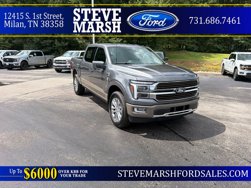 Carbonized Gray Metallic 2026 Ford F-150 Pickup Truck Four-Wheel Drive Automatic