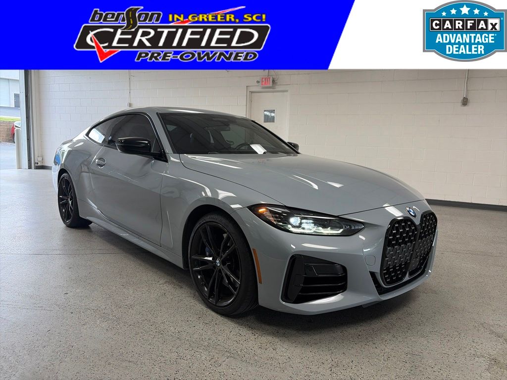 Gray Metallic 2022 BMW 4 Series Coupe All-Wheel Drive 8-Speed Automatic