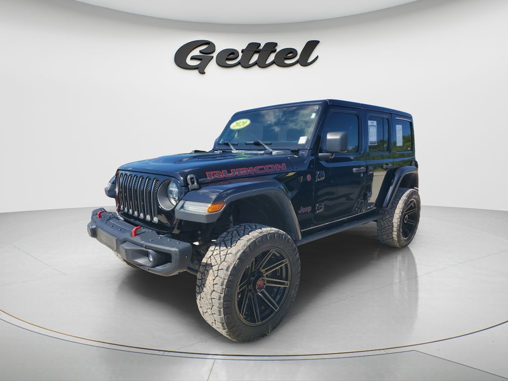 Black Clearcoat 2020 Jeep Wrangler SUV / Crossover Four-Wheel Drive 8-Speed Automatic