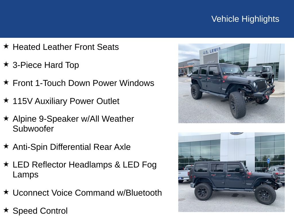 2017 Jeep Wrangler Unlimited Sport