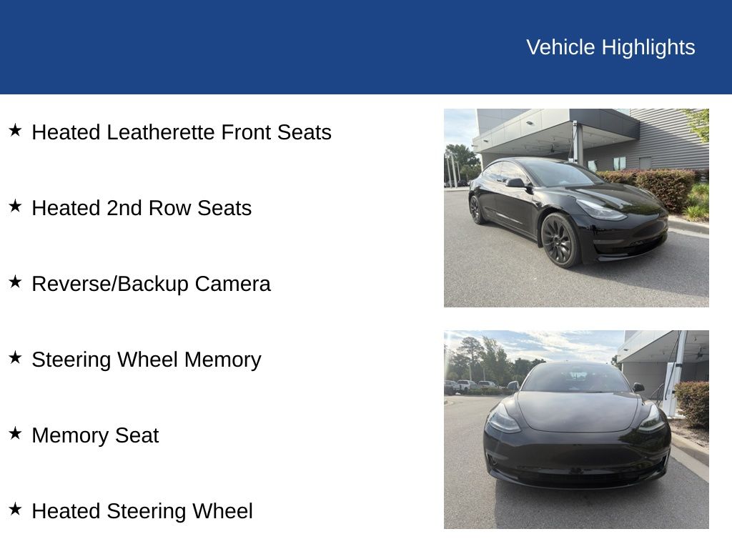 2021 Tesla Model 3 Standard Range Plus Rear-Wheel Drive
