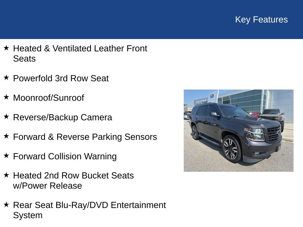 2018 Chevrolet Tahoe Premier