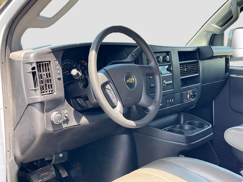 2025 Chevrolet Express 2500 Work Van White at AutoSavvy Houston Northwest