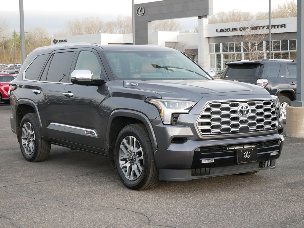 Magnetic Gray Metallic 2026 Toyota Sequoia 1794 Edition 4WD SUV / Crossover Four-Wheel Drive Automatic