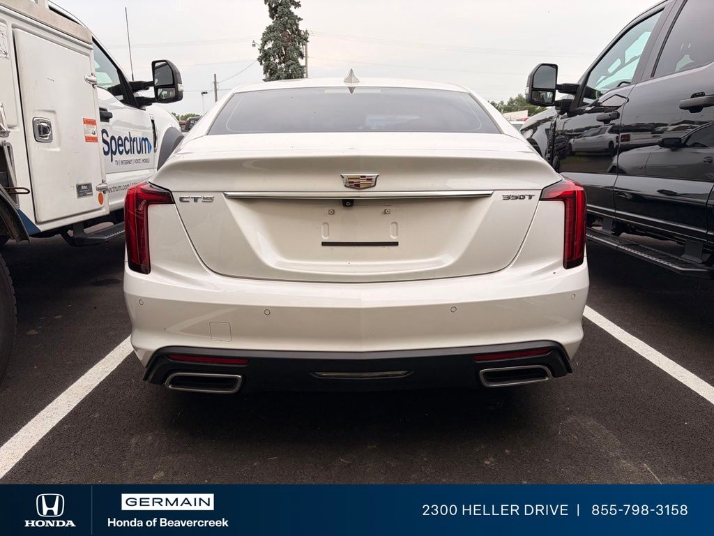 Used 2021 White Cadillac Premium Luxury image 3