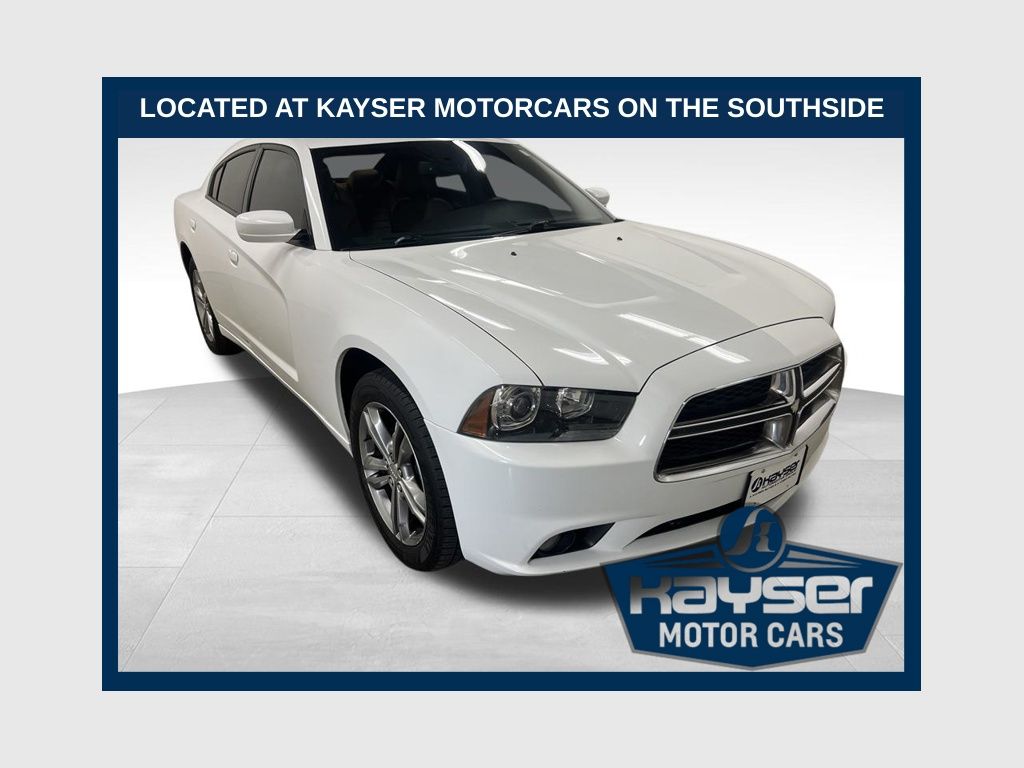 Bright White Clearcoat 2013 Dodge Charger Sedan All-Wheel Drive 8-Speed Automatic