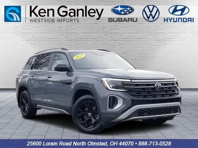 used 2024 Volkswagen Atlas car, priced at $35,800