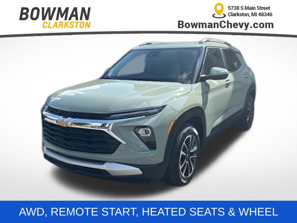 Cacti Green 2025 Chevrolet Trailblazer SUV / Crossover Four-Wheel Drive 9-Speed Automatic