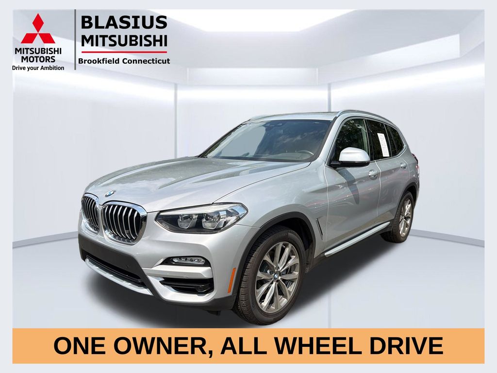 Glacier Silver Metallic 2019 BMW X3 SUV / Crossover All-Wheel Drive 8-Speed Automatic