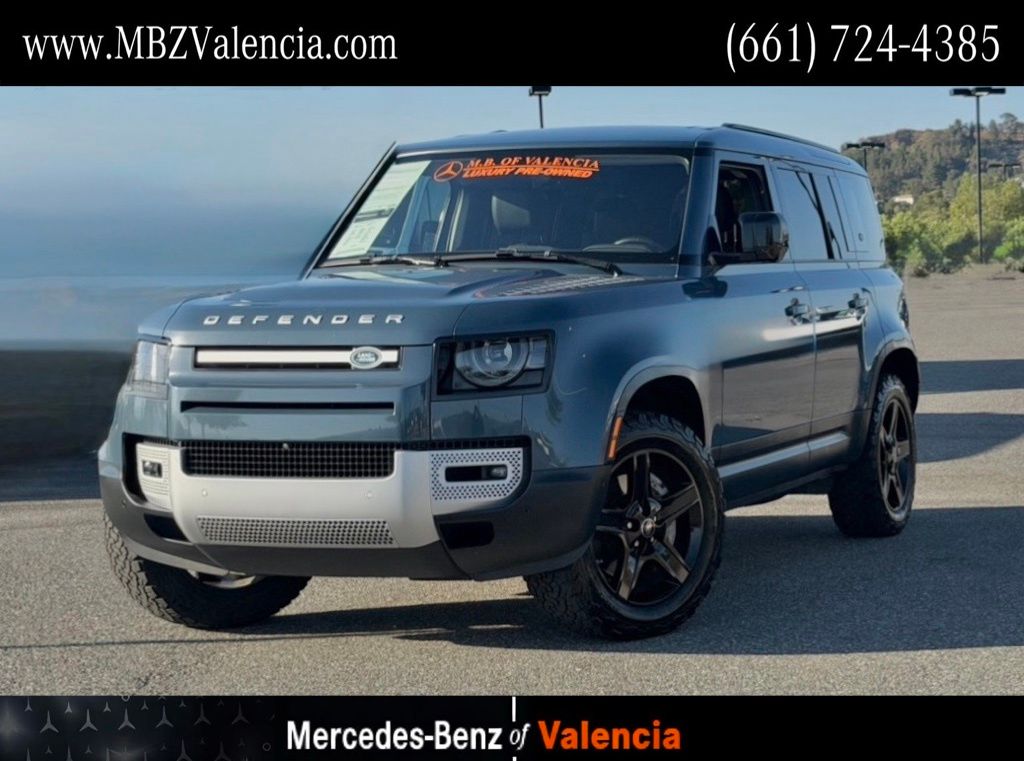 Tasman Blue Metallic 2020 Land Rover Defender SUV / Crossover All-Wheel Drive 8-Speed Automatic