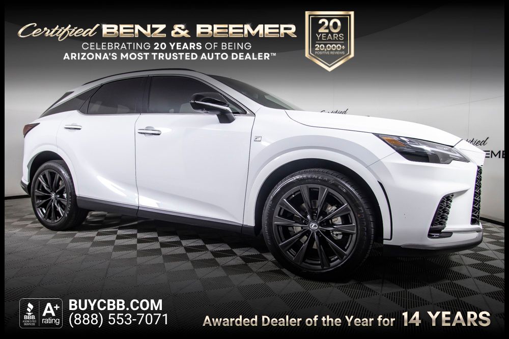 White 2026 Lexus RX 350 F SPORT Design AWD SUV / Crossover All-Wheel Drive 8-Speed Automatic