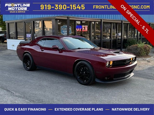 Octane Red Pearlcoat 2023 Dodge Challenger Coupe Rear-Wheel Drive 8-Speed Automatic