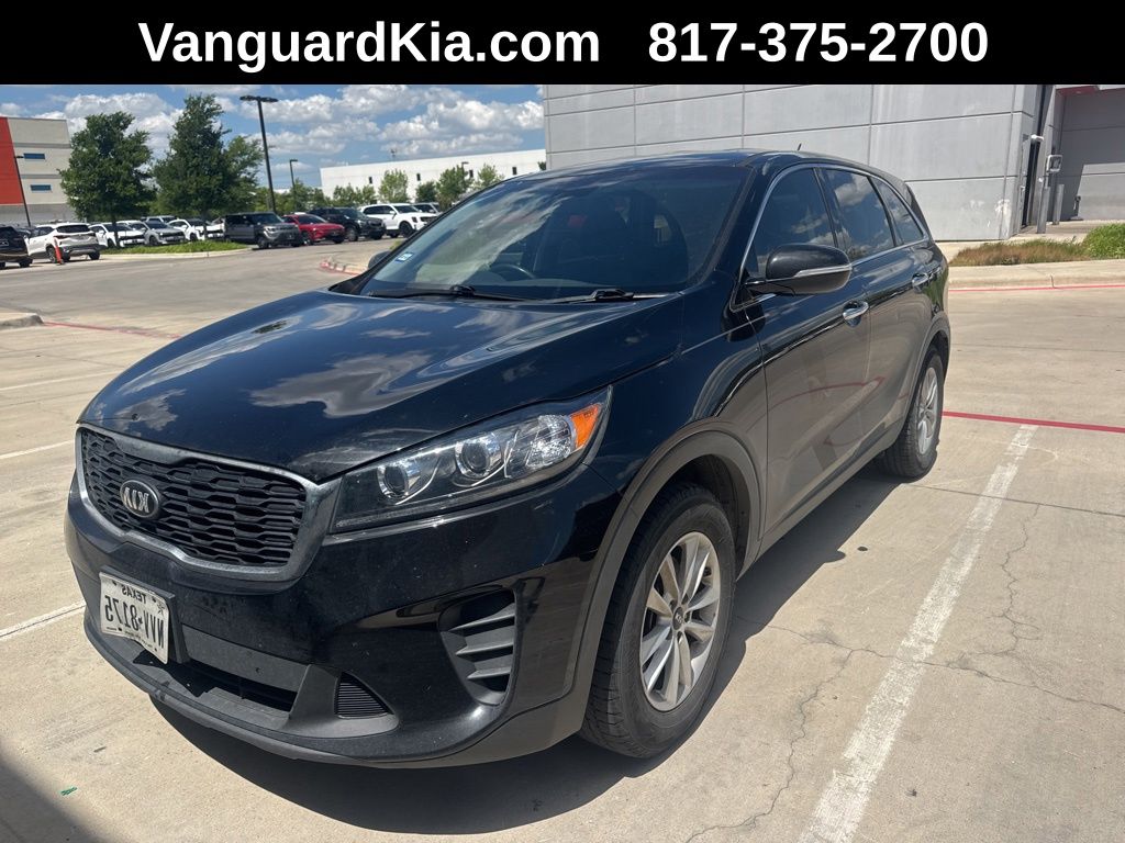 Ebony Black 2020 Kia Sorento L FWD SUV / Crossover Front-Wheel Drive 6-Speed Automatic