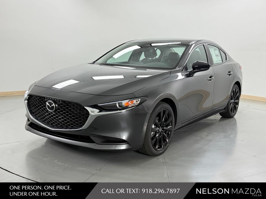 Machine Gray Metallic 2026 Mazda MAZDA3 Sedan Front-Wheel Drive 6-Speed Automatic