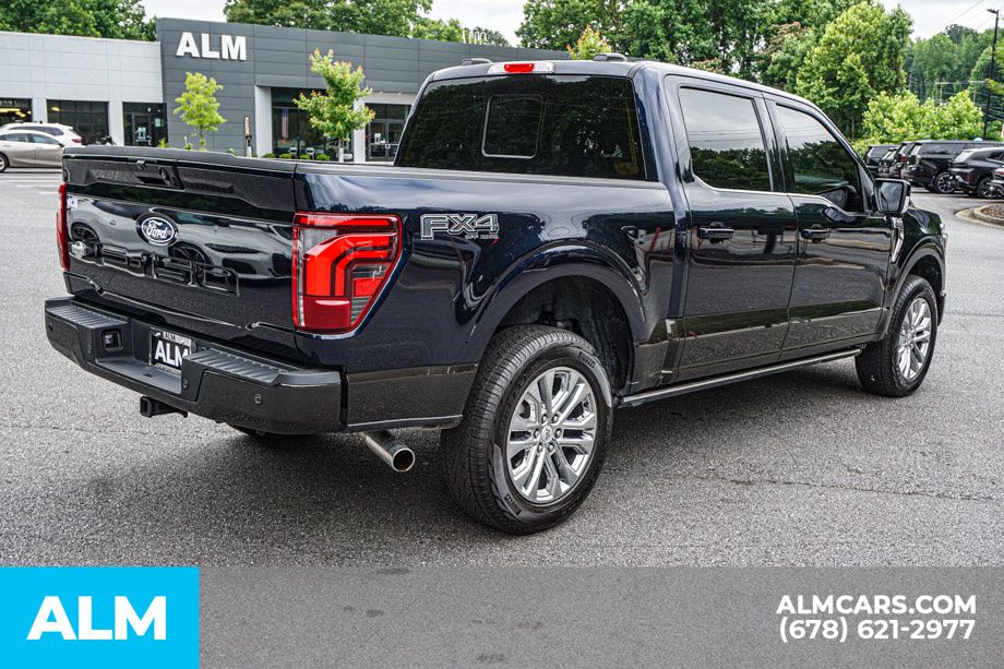 Used 2024 Blue Ford King Ranch image 6