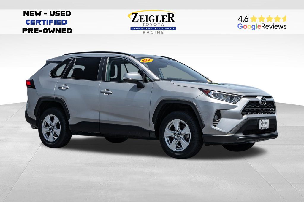 Silver Sky Metallic 2020 Toyota RAV4 SUV / Crossover All-Wheel Drive 8-Speed Automatic