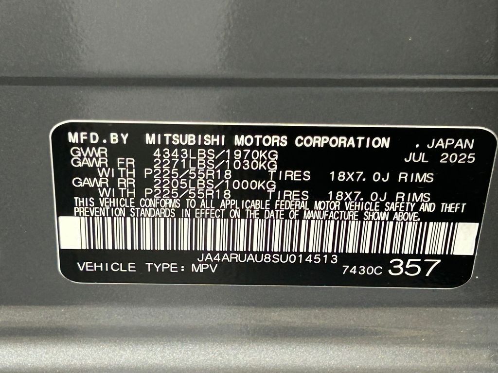 New 2025 Gray Metallic Mitsubishi  image 37