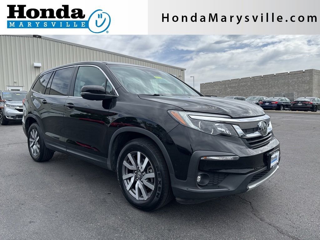 Crystal Black Pearl 2020 Honda Pilot EX-L AWD SUV / Crossover All-Wheel Drive 6-Speed Automatic