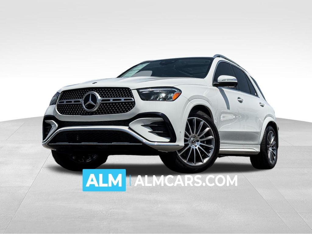 Polar White 2025 Mercedes-Benz GLE SUV / Crossover Rear-Wheel Drive 9-Speed Automatic