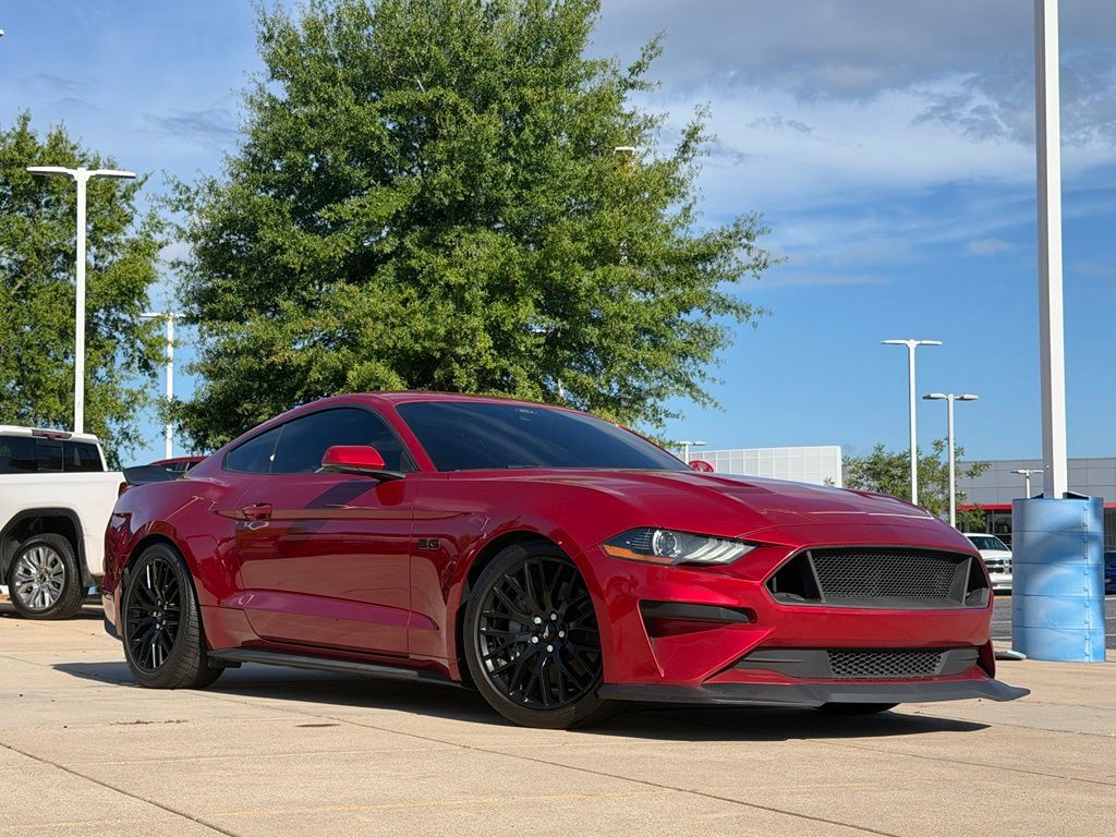 Rapid Red Metallic Tinted Clearcoat 2021 Ford Mustang Coupe Rear-Wheel Drive Automatic