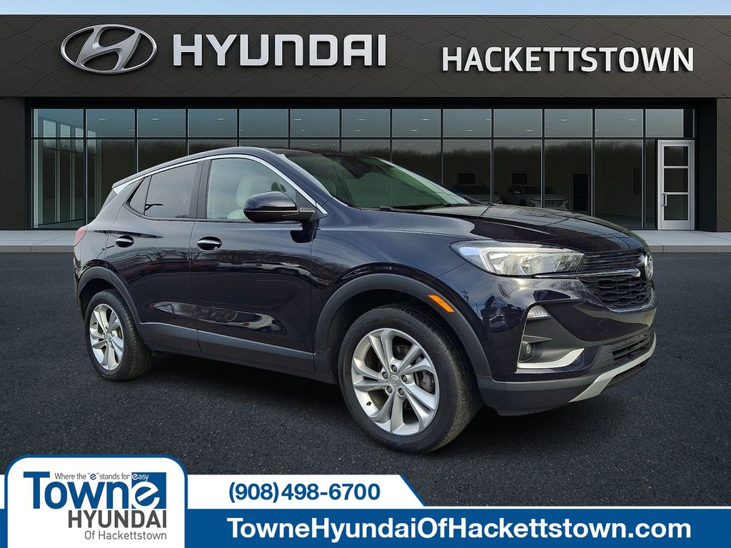 Dark Moon Blue Metallic 2021 Buick Encore GX Preferred AWD SUV / Crossover All-Wheel Drive 9-Speed Automatic