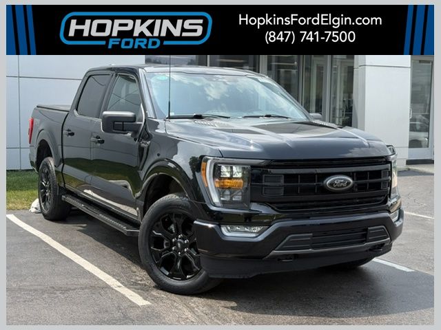 Black Metallic 2023 Ford F-150 Pickup Truck Four-Wheel Drive Automatic