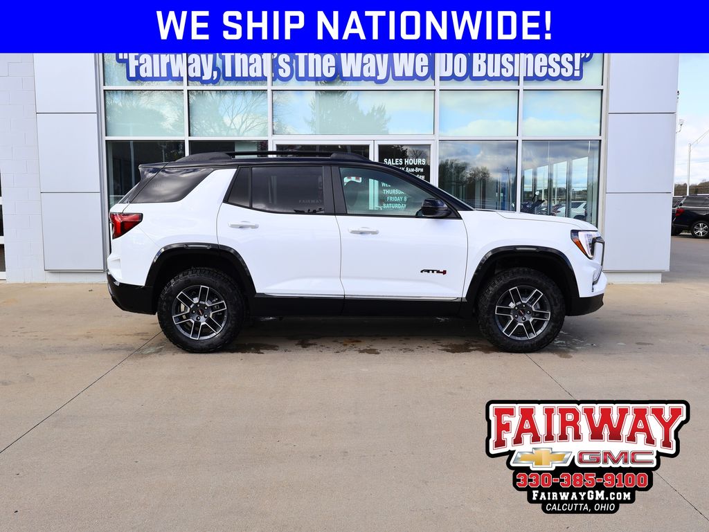 Summit White 2026 GMC Terrain SUV / Crossover Four-Wheel Drive 8-Speed Automatic Overdrive