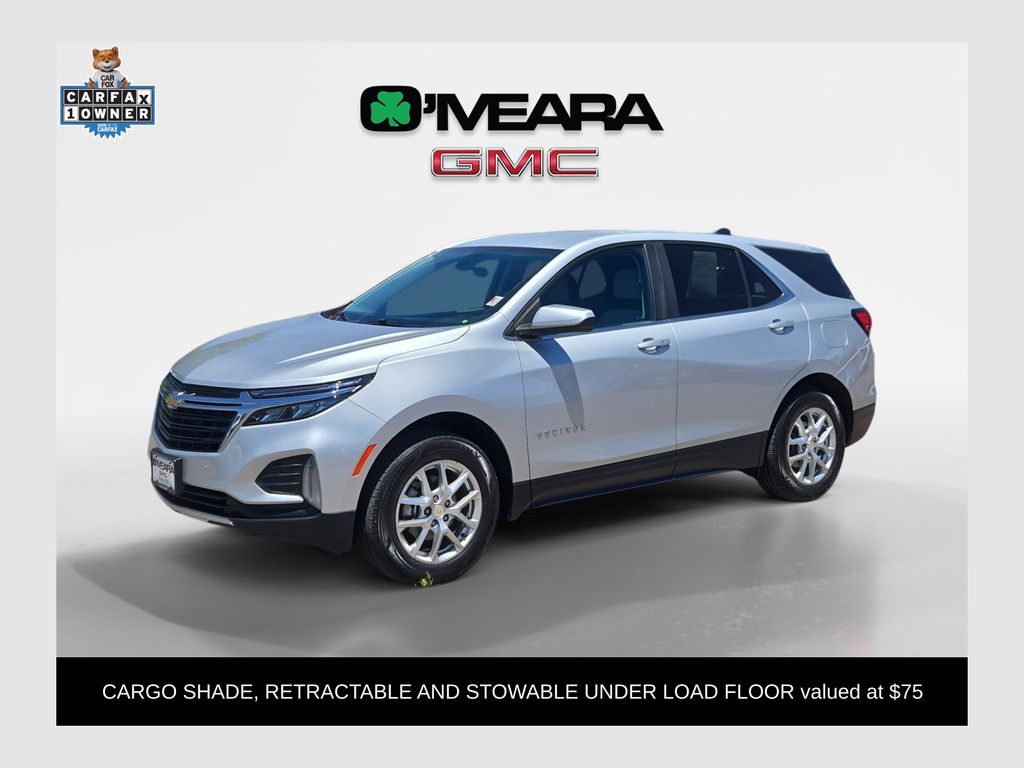 Silver Ice Metallic 2022 Chevrolet Equinox LT AWD with 2FL SUV / Crossover Four-Wheel Drive 6-Speed Automatic Overdrive