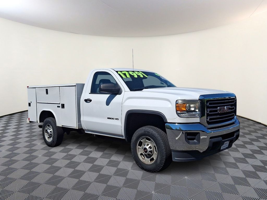 Summit White 2016 GMC Sierra 2500HD Base LB Pickup Truck 4X2 6-Speed Automatic Overdrive