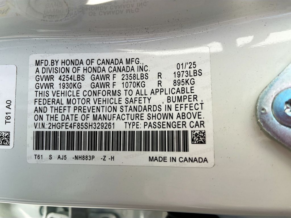 Used 2025 White Honda Sport Touring image 31