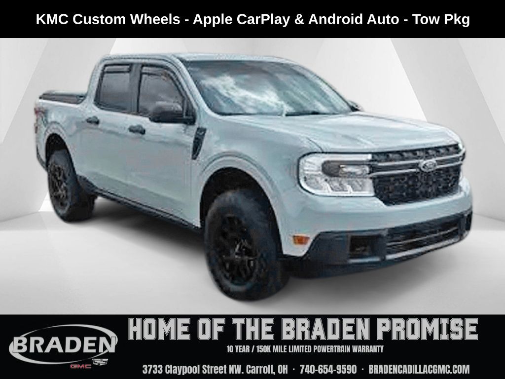 Cactus Gray 2024 Ford Maverick Pickup Truck All-Wheel Drive 8-Speed Automatic