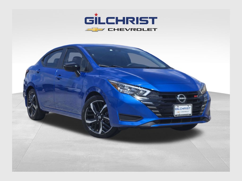 Electric Blue Metallic 2023 Nissan Versa SR FWD Sedan Front-Wheel Drive Continuously Variable Transmission