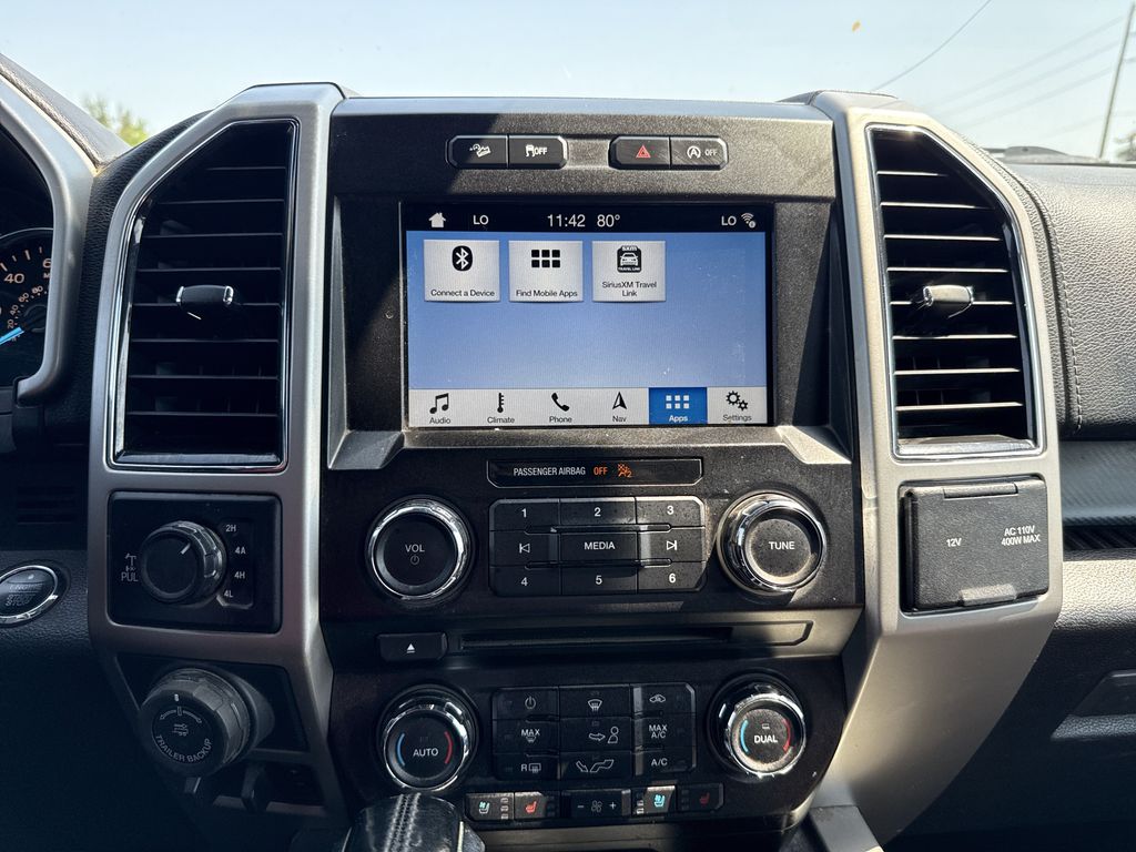 2018 Ford F-150 Lariat Red at Texan Dodge Chrysler Jeep Ram