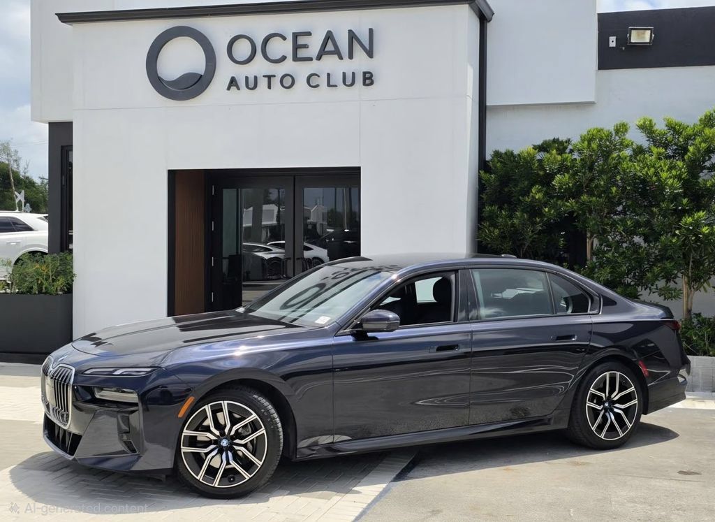 Carbon Black Metallic 2025 BMW 7 Series Sedan All-Wheel Drive 8-Speed Automatic