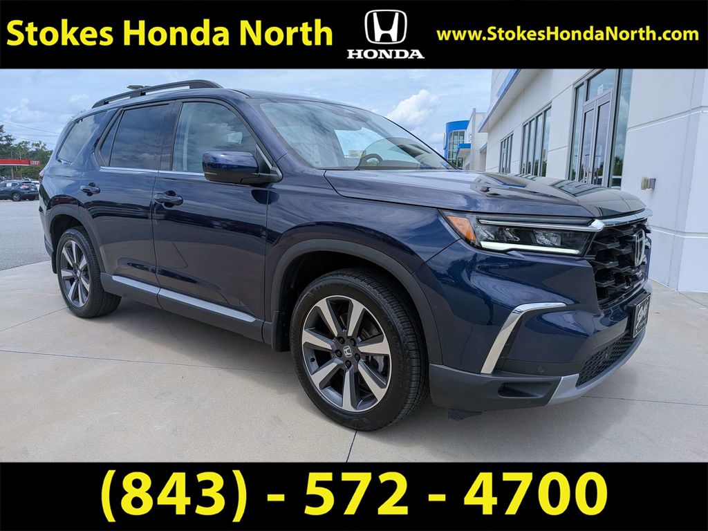 2025 Honda Pilot Touring Blue at Stokes Honda North