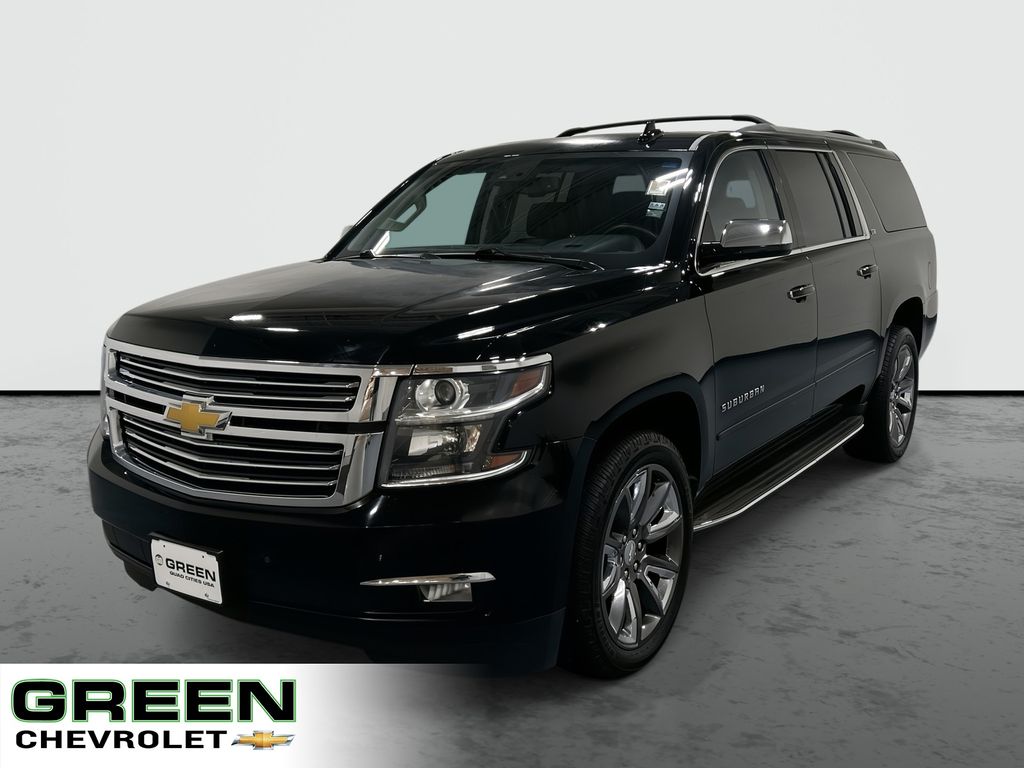 Black 2015 Chevrolet Suburban 1500 LTZ 4WD SUV / Crossover Four-Wheel Drive 6-Speed Automatic Overdrive