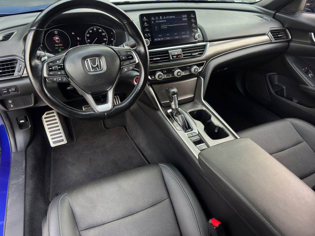 2022 Honda Accord Sport Blue at DeMontrond Auto Country