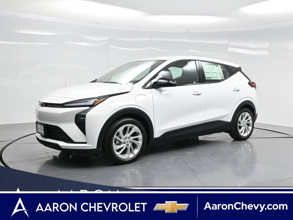 Summit White 2027 Chevrolet Bolt SUV / Crossover Front-Wheel Drive 1-Speed Automatic