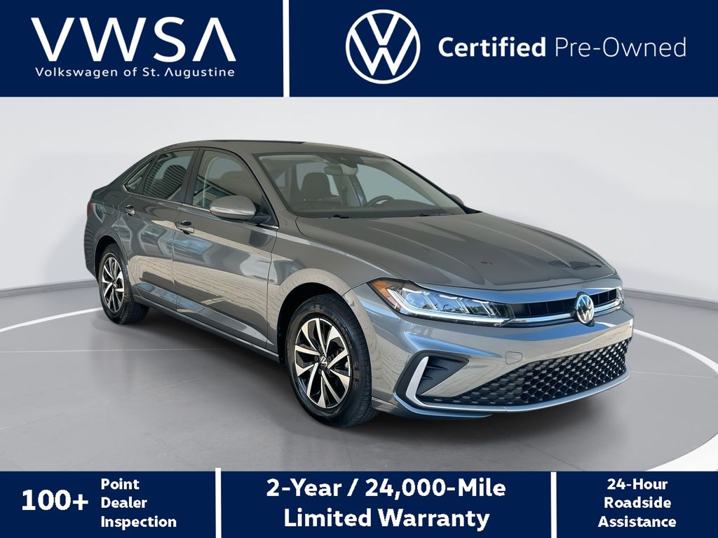 Platinum Gray Metallic 2026 Volkswagen Jetta Sedan Front-Wheel Drive 8-Speed Automatic