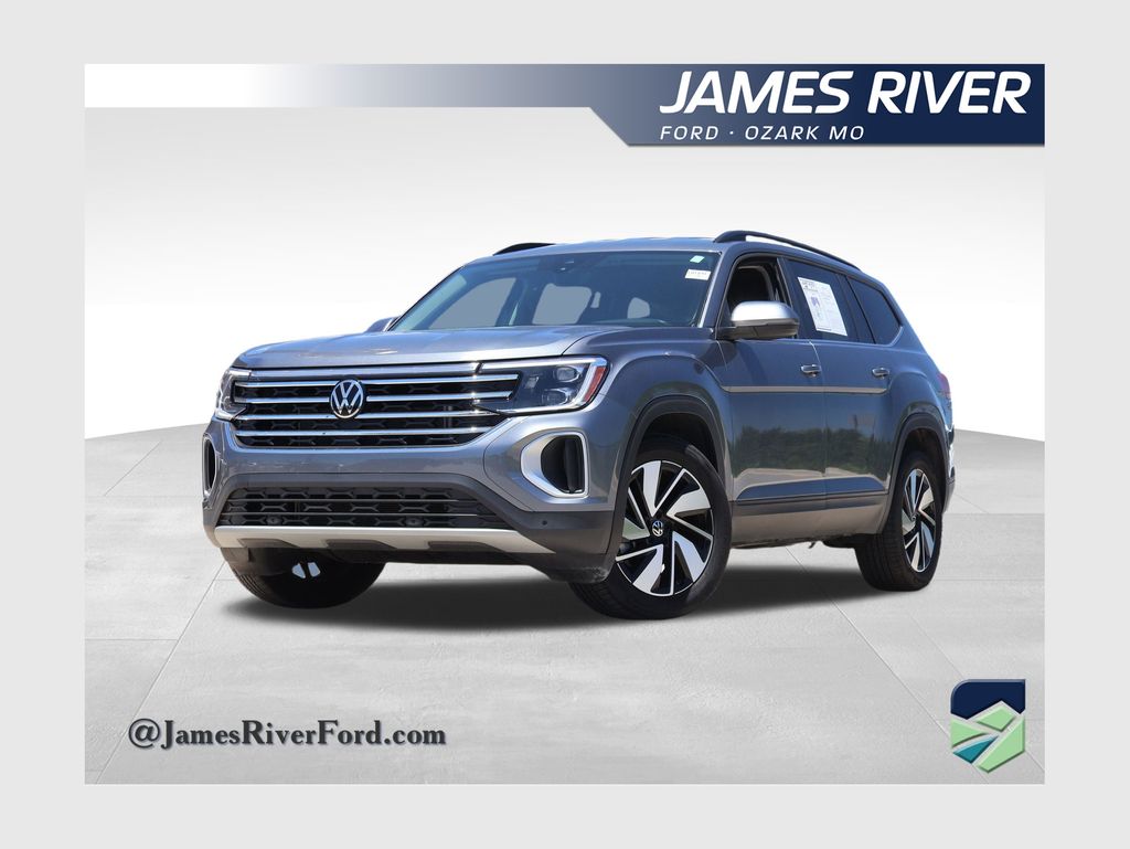 Gray 2025 Volkswagen Atlas SUV / Crossover All-Wheel Drive 8-Speed Automatic