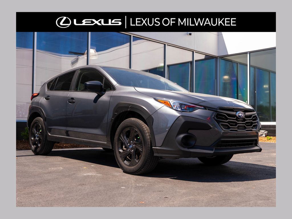 Magnetite Gray Metallic 2024 Subaru Crosstrek AWD SUV / Crossover All-Wheel Drive Continuously Variable Transmission