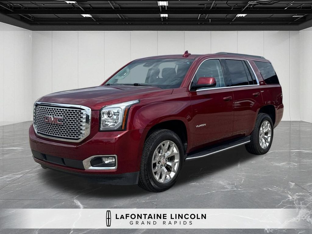 Crimson Red Tintcoat 2017 GMC Yukon SLT 4WD SUV / Crossover Four-Wheel Drive 6-Speed Automatic Overdrive