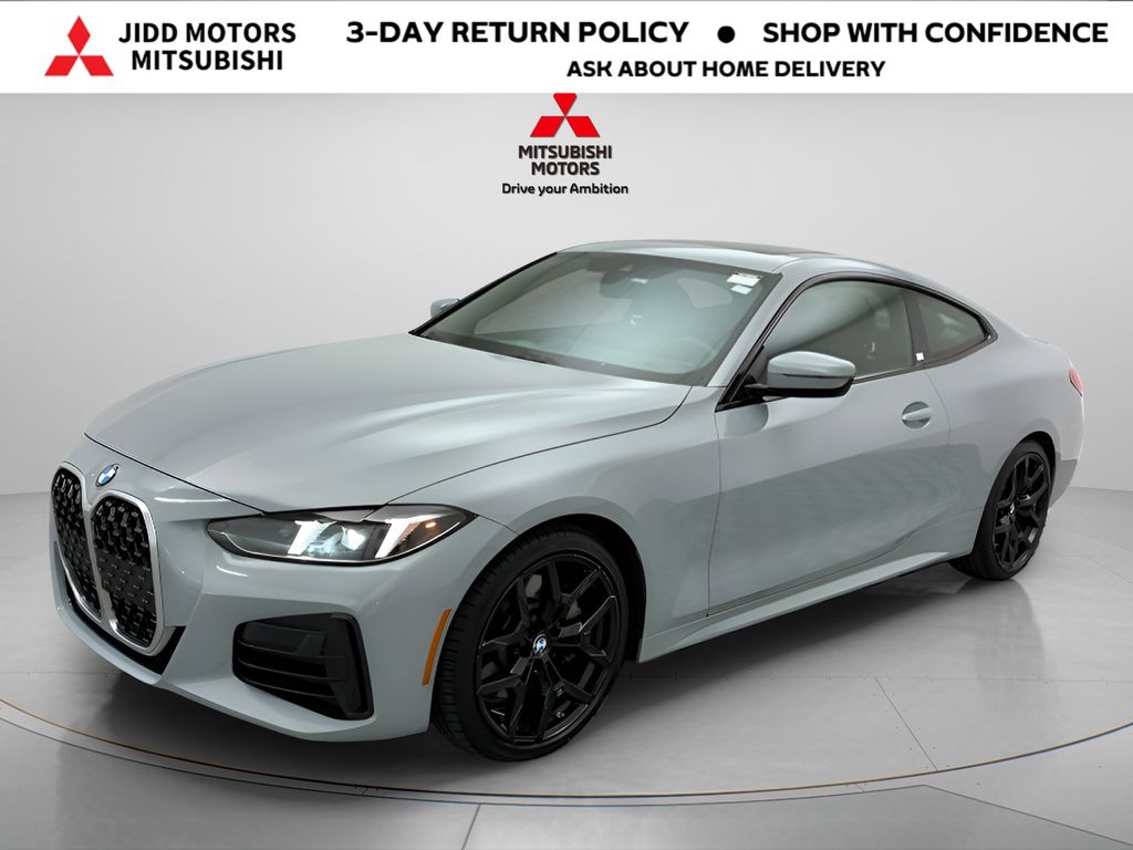 Gray Metallic 2026 BMW 4 Series Coupe All-Wheel Drive 8-Speed Automatic