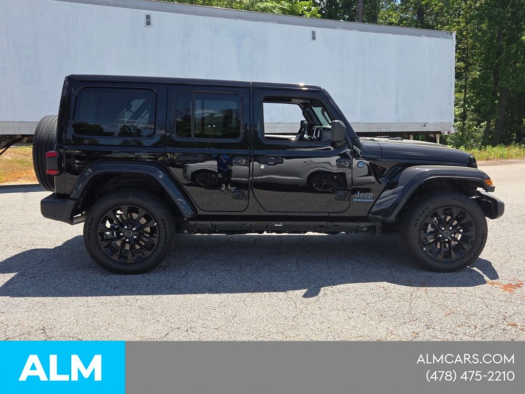 Used 2025 Black Jeep Sahara 4xe image 16