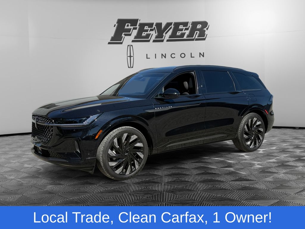 Black Metallic 2024 Lincoln Nautilus Hybrid Reserve AWD SUV / Crossover All-Wheel Drive Continuously Variable Transmission